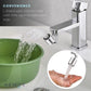 HEMOS BATHROOM PARTS UNIVERSAL FLEXIBLE ROTATABLE NOZZLE FOR BASIN TAP ONLY HM-0075
