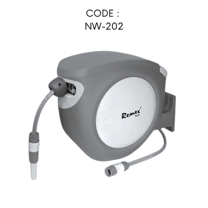 20M AUTOMATIC RETRACTABLE GARDEN SPRAYER HOSE REEL HOS AIR KEKILI (INCLUDE PVC HOSE) IT-GS200,NW-202