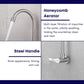 HEMOS BATHROOM FAUCET STAINLESS STEEL SUS 304 WALL SINK TAP HM-3302