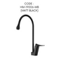 HEMOS BRASS MIXER PILLAR SINK TAP HM-19006 (MATT BLACK)