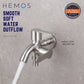 HEMOS BATHROOM FAUCET STAINLESS STEEL SUS 304 2 IN 1 TWO WAY TAP HM-3307