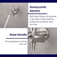 HEMOS BATHROOM FAUCET STAINLESS STEEL SUS 304 2 IN 1 TWO WAY TAP HM-3307