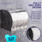HEMOS BATHROOM FITTING SUS 304 TOILET PAPER ROLL HOLDER WITH COVER KOTAK TISU HMBF-89917-MS,MB