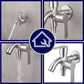 HEMOS BATHROOM FAUCET STAINLESS STEEL SUS 304 2 IN 1 TWO WAY TAP HM-3307