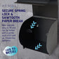 HEMOS BATHROOM FITTING SUS 304 TOILET PAPER ROLL HOLDER WITH COVER KOTAK TISU HMBF-89917-MS,MB