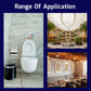 HEMOS BATHROOM FITTING SUS 304 TOILET PAPER ROLL HOLDER WITH COVER KOTAK TISU HMBF-89917-MS,MB