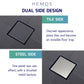 HEMOS INVISIBLE STEEL MOSAIC TILE FLOOR TRAP GRATING HM-104