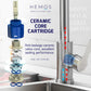 HEMOS KITCHEN FAUCET STEEL PULL OUT MIXER HOT COLD PILLAR SINK TAP HM-19004