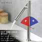 HEMOS KITCHEN FAUCET SUS304 STAINLESS STEEL 360° SWIVEL FOLDING MIXER PILLAR SINK TAP HM-19097-MS