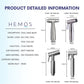 HEMOS SUS 304 STAINLESS STEEL HIGH PRESSURE HAND SPRAYER BIDET SETS WITH 120CM HOSE HM-1930, 1940