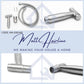 HEMOS SUS 304 STAINLESS STEEL HIGH PRESSURE HAND SPRAYER BIDET SETS WITH 120CM HOSE HM-1930, 1940