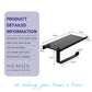HEMOS BATHROOM FITTING ALUMINIUM TOILET PAPER ROLL PHONE HOLDER PEMEGANG TISU HM-89107 (MATTE BLACK)