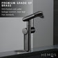 HEMOS BATHROOM BRASS 360° SWIVEL FOLDING 5 FUNCTION WATER MODE MIXER BASIN TAP MATT GREY HM-19098-MG