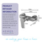 HEMOS STEEL MIXER BASIN TAP MIXER EXPOSED BATH SHOWER WITH TAP 3 MODE SHOWER SET HM-12SERIES