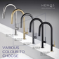 HEMOS KITCHEN FAUCET STEEL PULL OUT HOT COLD WATER MIXER PILLAR SINK TAP HM-19020