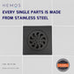 HEMOS 150 X 150 X 0.8MM STEEL FLOOR TRAP GRATING HM-107