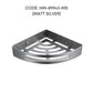 HEMOS BATHROOM FAUCET STAINLESS STEEL SUS 304 CORNER BASKET HM-89943 (MATT BLACK,SILVER,GREY)