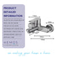 HEMOS STEEL MIXER BASIN TAP MIXER EXPOSED BATH SHOWER WITH TAP 3 MODE SHOWER SET HM-12SERIES