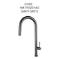 HEMOS KITCHEN FAUCET STEEL PULL OUT HOT COLD WATER MIXER PILLAR SINK TAP HM-19020