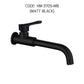 HEMOS BATHROOM FAUCET SUS304 STAINLESS STEEL WALL LONG BIBTAP EXTRA 360° ROTATABLE BIB TAP HM-3705