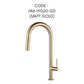 HEMOS KITCHEN FAUCET STEEL PULL OUT HOT COLD WATER MIXER PILLAR SINK TAP HM-19020