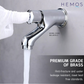 HEMOS BRASS AUTO SELF CLOSING TIME DELAY PILLAR WALL BASIN TAP AUTO TUTUP KEPALA PAIP AIR