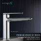 HEMOS BATHROOM FAUCET BRASS MIXER HOT COLD PILLAR BASIN TAP KEPALA PAIR BILIK AIR HMX-19079,19080