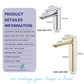 HEMOS BATHROOM FAUCET BRASS MIXER HOT COLD PILLAR BASIN TAP KEPALA PAIR BILIK AIR HMX-19079,19080