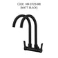 HEMOS KITCHEN FAUCET STAINLESS STEEL SUS 304 PILLAR WALL SINK TAP KEPALA PAIP DAPUR 37SERIES