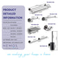 HEMOS BATHROOM FAUCET 304 STAINLESS STEEL TOWEL RACK HOLDER RAK BILIK MANDI 88SERIES