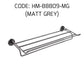 HEMOS BATHROOM FAUCET 304 STAINLESS STEEL TOWEL RACK HOLDER RAK BILIK MANDI 88SERIES