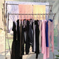 STAINLESS STEEL FREE STANDING FOLDABLE CLOTHES DRYING RACK CT-503