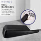 HEMOS STAINLESS STEEL HEAVY DUTY DOOR STOPPER FOR BOTTOM OF DOOR NON-SCRATCH & ANTI-SLIP HM-5909-MB