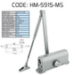 HEMOS HEAVY DUTY COMMERCIAL GRADE HYDRAULIC DOOR CLOSER/SELF CLOSE PENUTUP PINTU AUTOMATIK HM-5915