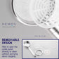 HEMOS BATHROOM FAUCET 304 STAINLESS STEEL 150CM SHOWER TUBE AND HAND SHOWER HM-1350, HM-1370-MS