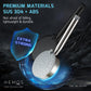HEMOS BATHROOM FAUCET 304 STAINLESS STEEL 150CM SHOWER TUBE AND HAND SHOWER HM-1350, HM-1370-MS