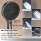 HEMOS BATHROOM FAUCET ABS 150CM SHOWER PIPE AND HAND SHOWER HM-15000,15001,15002