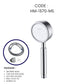 HEMOS BATHROOM FAUCET 304 STAINLESS STEEL 150CM SHOWER TUBE AND HAND SHOWER HM-1350, HM-1370-MS