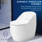 HEMOS BATHROOM CERAMIC WASHDOWN ONE PIECE TOILET BOWL ONE PRESS FLUSH JAMBAN BILIK AIR HM-713-250-W