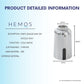 HEMOS PARTS AUTOMATIC TOUCHLESS SENSOR SINK TAP NOZZLE ONLY (CHROME) HM-0013