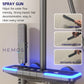 HEMOS BATHROOM FAUCET 4 MODE BRASS LED LIGHT MIXER EXPOSED GREY SHOWER SETS HM-19074-MG