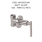 HEMOS 1/2 15MM & 3/4" 20MM BATHROOM FAUCET BRASS CHROME CONCEALED STOP VALVE COCK HM-40015,70015