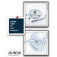 CORSA 200MM ROUND RAIN SHOWER HEAD CTS-582-G