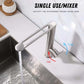 HEMOS KITCHEN FAUCET SUS 304 STAINLESS STEEL MIXER DESIGNER PILLAR SINK TAP WITH LONG SPOUT HM-19003