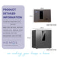 HEMOS TUYA APP IRON ANTI-DRILLING & SMASHING FINGERPRINT DIGITAL SECURITY SAFETY BOX HM-TH-300,450