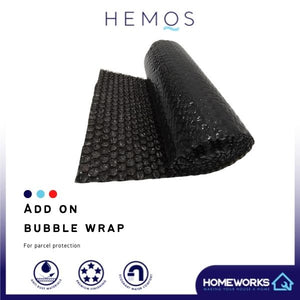 ADD ON BUBBLE WRAP FOR EXTRA PROTECTION