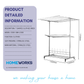 1200MM STAINLESS STEEL T-SHAPE FOLDABLE CLOTHES RACK GMH-2300