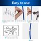 20MM 22MM 25MM 26MM WALL INSERT WIRE PIPING CABLE CLIP ELECTRIK PAIP KLIP
