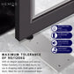 HEMOS HEAVY DUTY STAINLESS STEEL FLOOR SPRING HYDRAULIC BUFFER GROUND HINGE HM-5919,5920-C