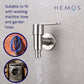 HEMOS BATHROOM FAUCET STAINLESS STEEL SUS 304 WALL HOSE BIB TAP HM-3316